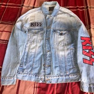 Zara Kiss Denim Jacket